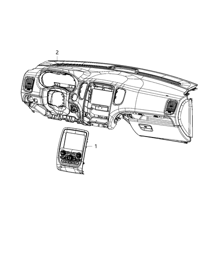 2020 Dodge Durango Modules, Body Diagram 2