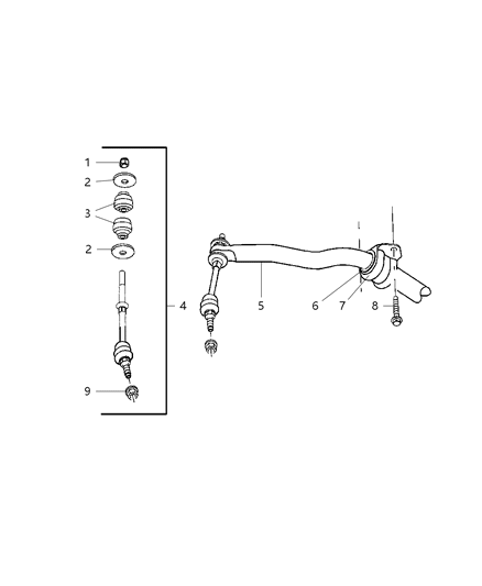 2007 Dodge Ram 3500 Front Sway Bar Diagram