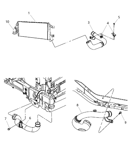 2007 Jeep Patriot Charge Air Cooler Diagram