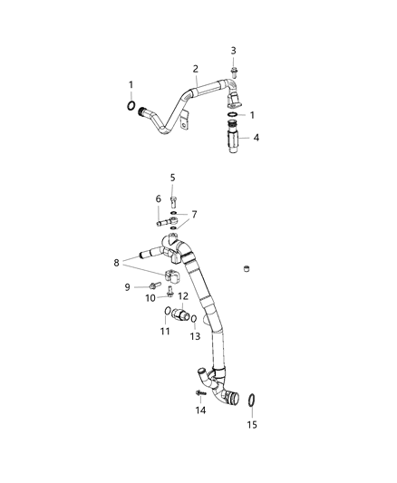 2018 Ram 2500 EGR Cooling System Diagram 2