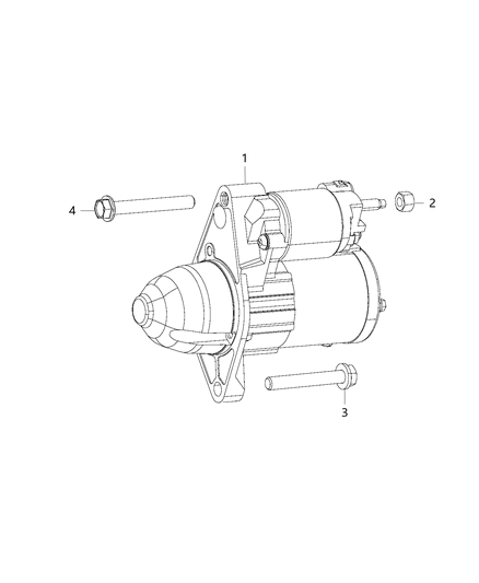 2015 Chrysler 200 Starter Diagram 2