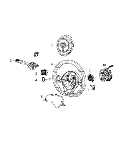 2016 Dodge Viper Switch-Speed Control Diagram for 5035235AC