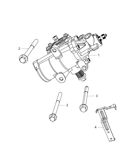 2014 Ram 3500 Steering Gear Box Diagram