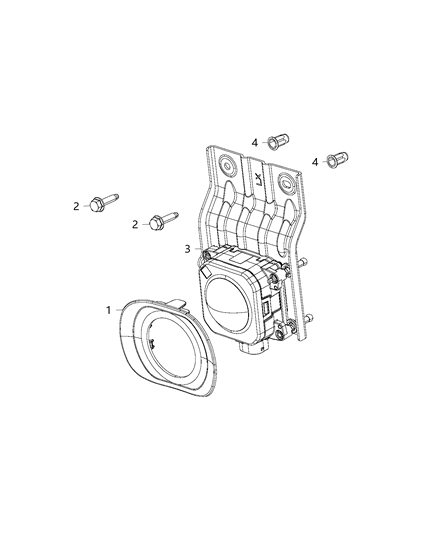 2020 Chrysler 300 Sensors - Body Diagram 4