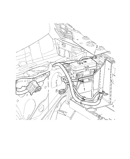 2011 Ram 4500 Auxiliary PDC Diagram