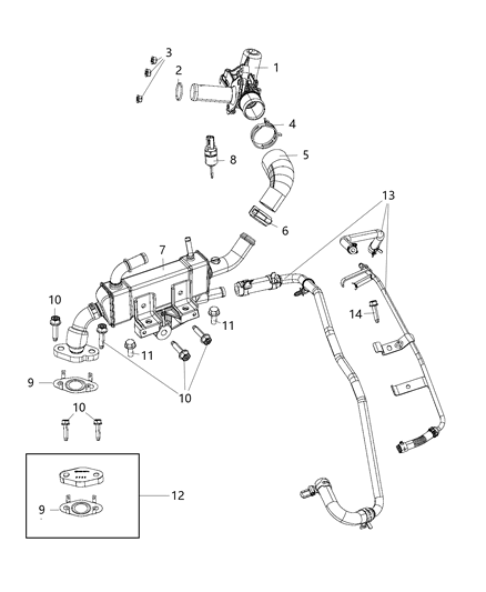 2020 Chrysler Voyager EGR System Diagram