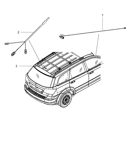 2014 Dodge Journey Satellite Radio System Diagram