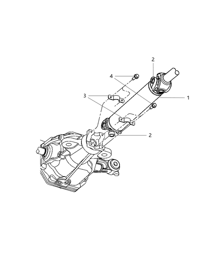 2009 Dodge Viper Shaft - Drive Diagram