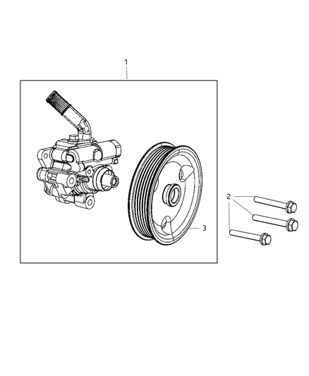 2012 Dodge Durango Power Steering Pump Diagram 2