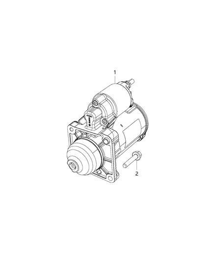 2016 Jeep Renegade Starter Diagram 4