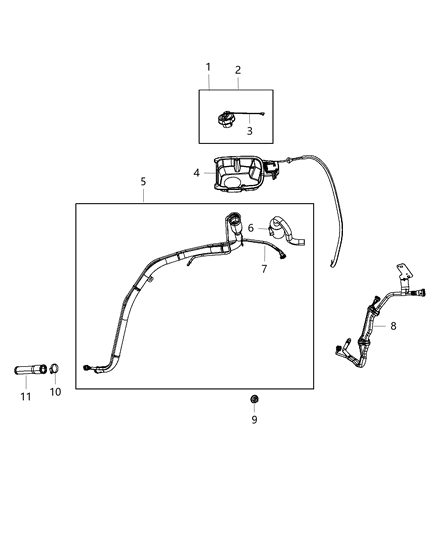 2013 Dodge Durango Fuel Tank Filler Tube Diagram