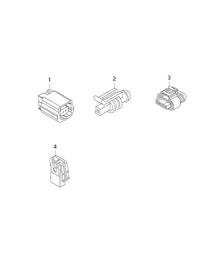 2020 Ram ProMaster City Connector-Electrical Diagram for 68335251AA