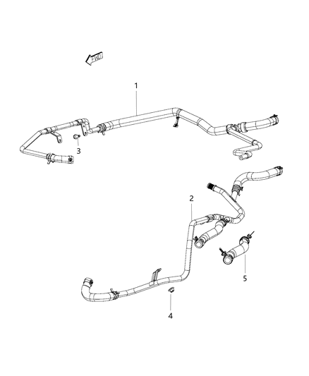 2016 Chrysler 300 Heater Plumbing Diagram 1