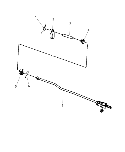 1997 Jeep Grand Cherokee Parking Sprag Diagram 1