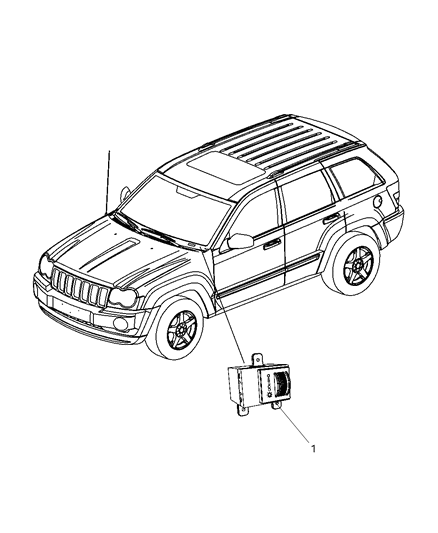 2011 Dodge Journey Modules, Lighting Control Diagram