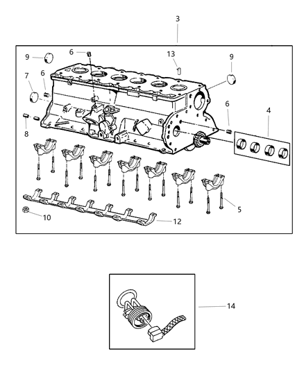 2003 Jeep Grand Cherokee Cylinder Block Diagram 1