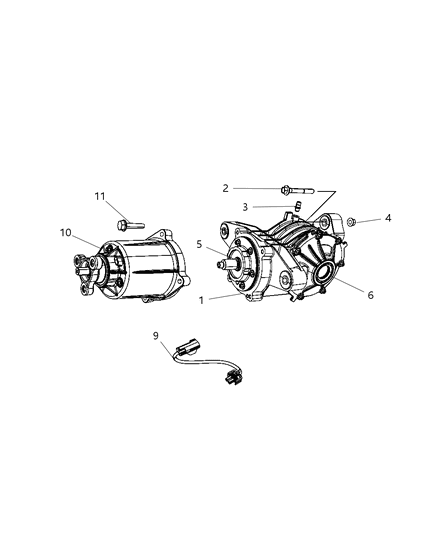 2007 Dodge Avenger Wiring-Ecc Jumper Diagram for 5157016AC