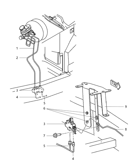 2001 Chrysler Prowler Screw-HEXAGON Head Diagram for 6506053AA