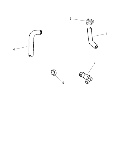 2001 Chrysler PT Cruiser Crankcase Ventilation Diagram