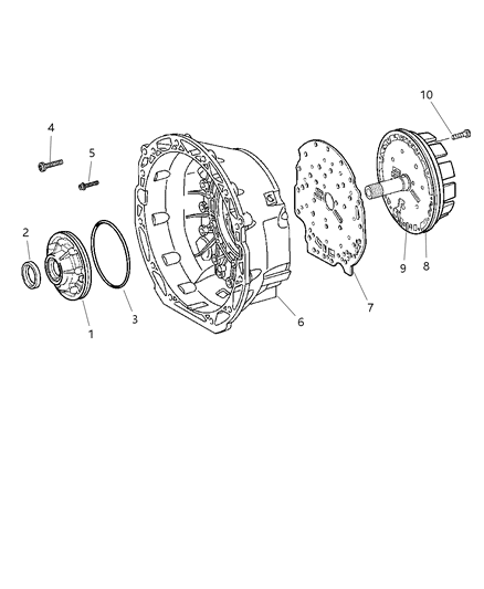 2004 Dodge Sprinter 2500 Pump, Oil Diagram