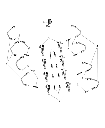 2013 Ram 1500 Ignition Capacitor Diagram for 56028644AC