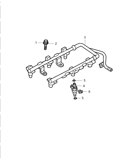 2007 Chrysler Pacifica Fuel Rail Diagram