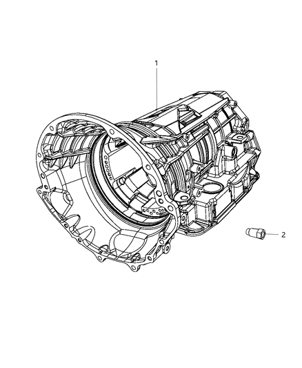 2016 Ram 1500 Case & Adapter & Attaching Parts Diagram 2