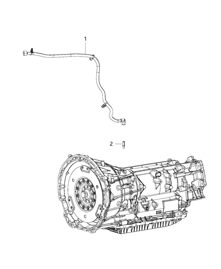 2019 Ram 1500 Sensors , Vents And Quick Connectors Diagram 1