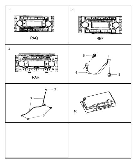 2006 Dodge Dakota Radio Diagram