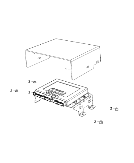 2018 Ram 1500 Module, Ride Height Leveling System Diagram