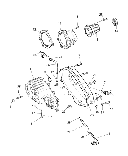 1998 Dodge Ram 3500 Case And Extension Diagram 1