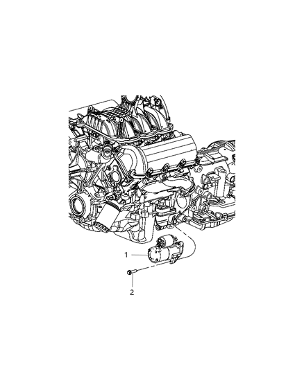 2007 Dodge Nitro Starter Diagram 2