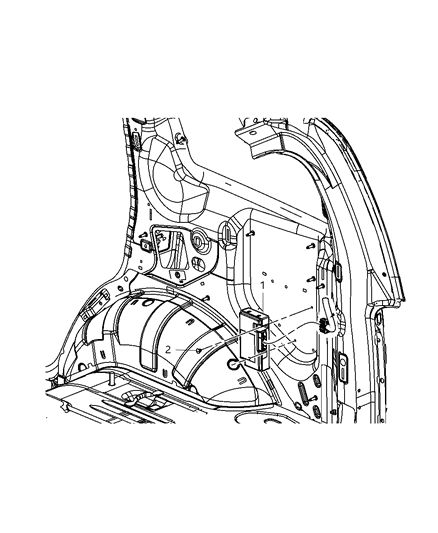 2012 Dodge Charger Telecommunication Diagram