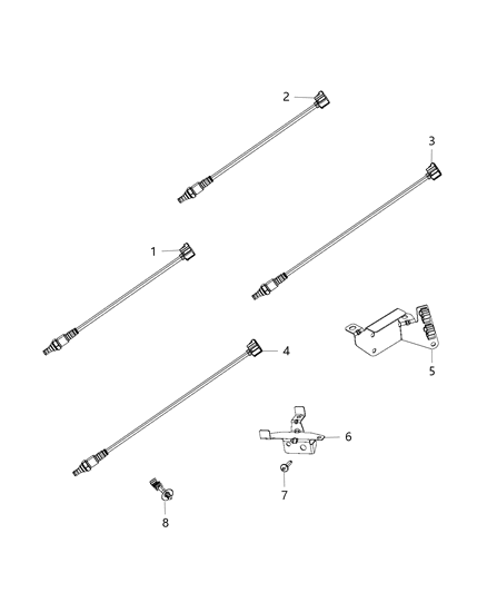 2015 Ram 1500 Oxygen Sensors Diagram 2