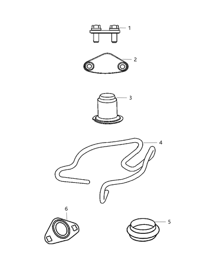 2008 Dodge Ram 2500 EGR System Diagram 2