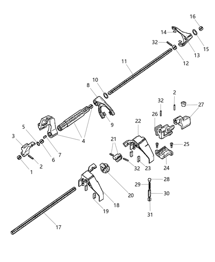 2015 Dodge Challenger Plate-INTERLOCK Diagram for 68230396AA