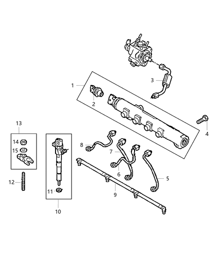 2013 Dodge Journey Fuel Rail Diagram 1