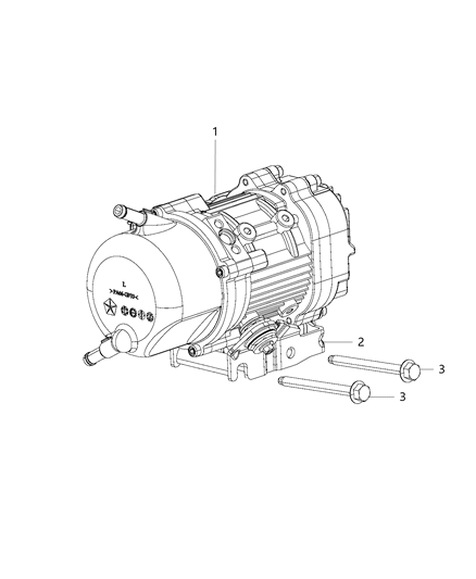 2020 Jeep Wrangler Pump-Power Steering Diagram for 68434555AD