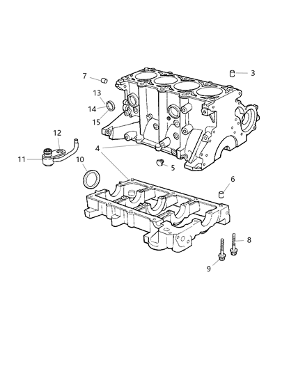 2004 Dodge Neon Cylinder Block Diagram 2