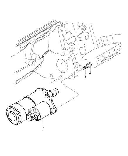 1998 Chrysler Cirrus Starter Diagram