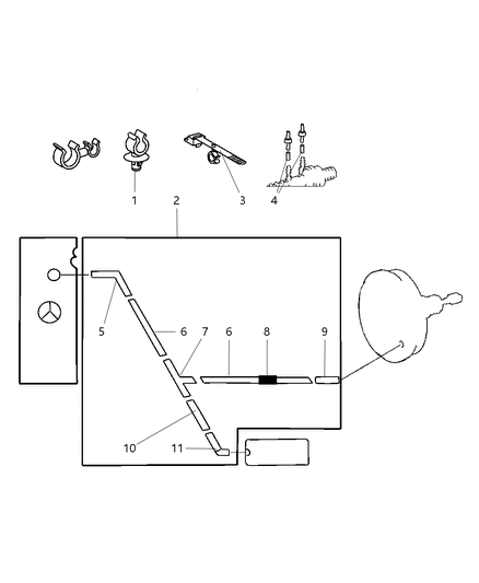 2002 Dodge Sprinter 3500 Vacuum Lines Diagram