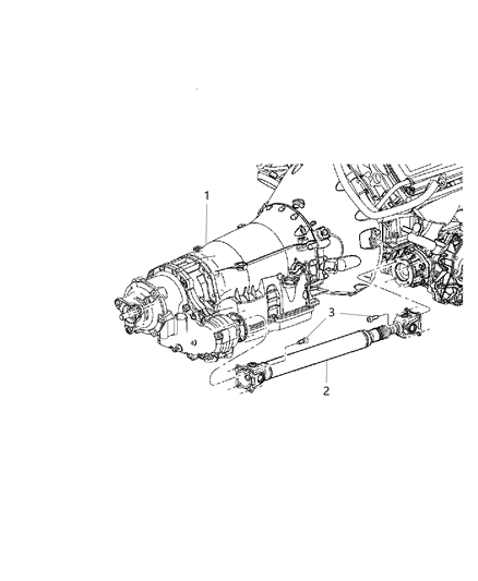 2019 Dodge Challenger Shaft - Drive Diagram 1