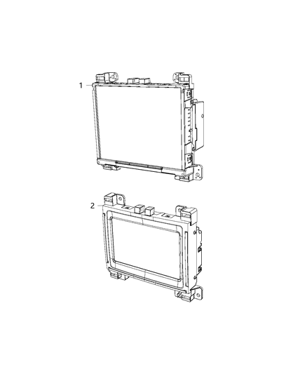 2018 Dodge Challenger Radios Diagram