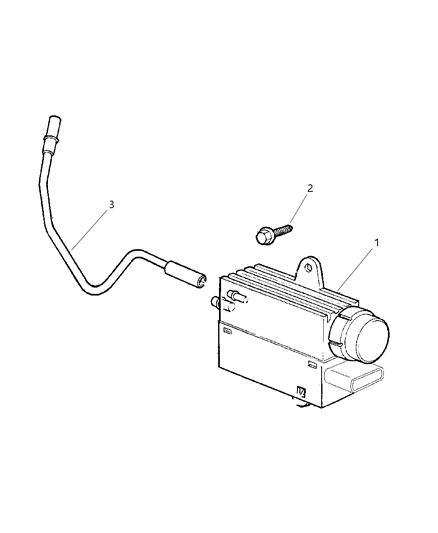 1997 Jeep Cherokee Emission Control Vacuum Harness Diagram 1