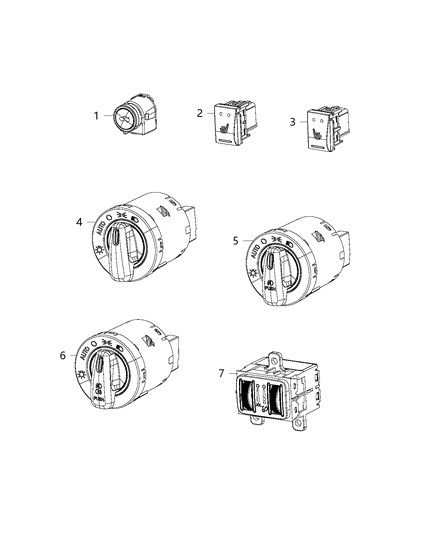 2020 Chrysler 300 Modules, Body Diagram 8