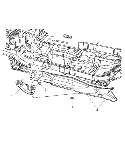 2005 Jeep Liberty Heat Shields Diagram