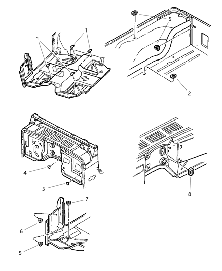 1997 Jeep Wrangler Plugs Diagram