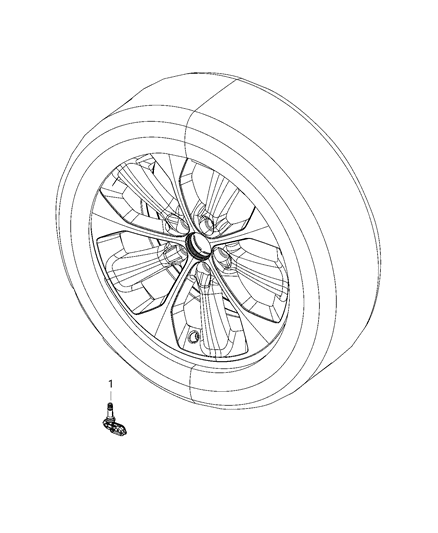 2021 Jeep Cherokee Sensors - Body Diagram 11