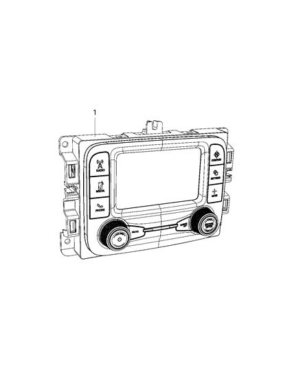 2020 Ram 3500 Cab Chassis Radios Diagram 4