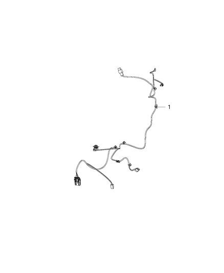 2018 Ram ProMaster City Wiring-Heated Seat Diagram for 68275684AA